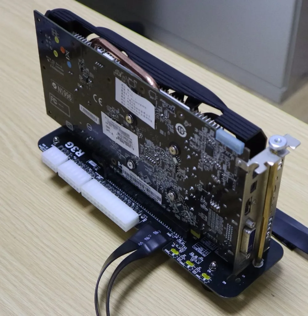 Внешняя видеокарта для ноутбука mini PCI E 2 0 1x подставка mPCIe Riser независимая док