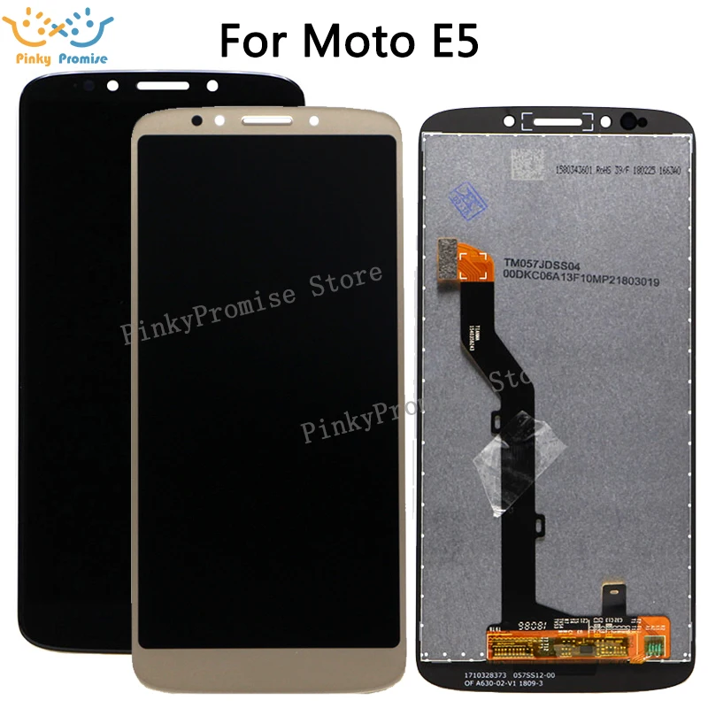 ЖК-дисплей 5 7 дюйма для Motorola MOTO E5 с сенсорным экраном дигитайзер в сборе Moto E 5-го