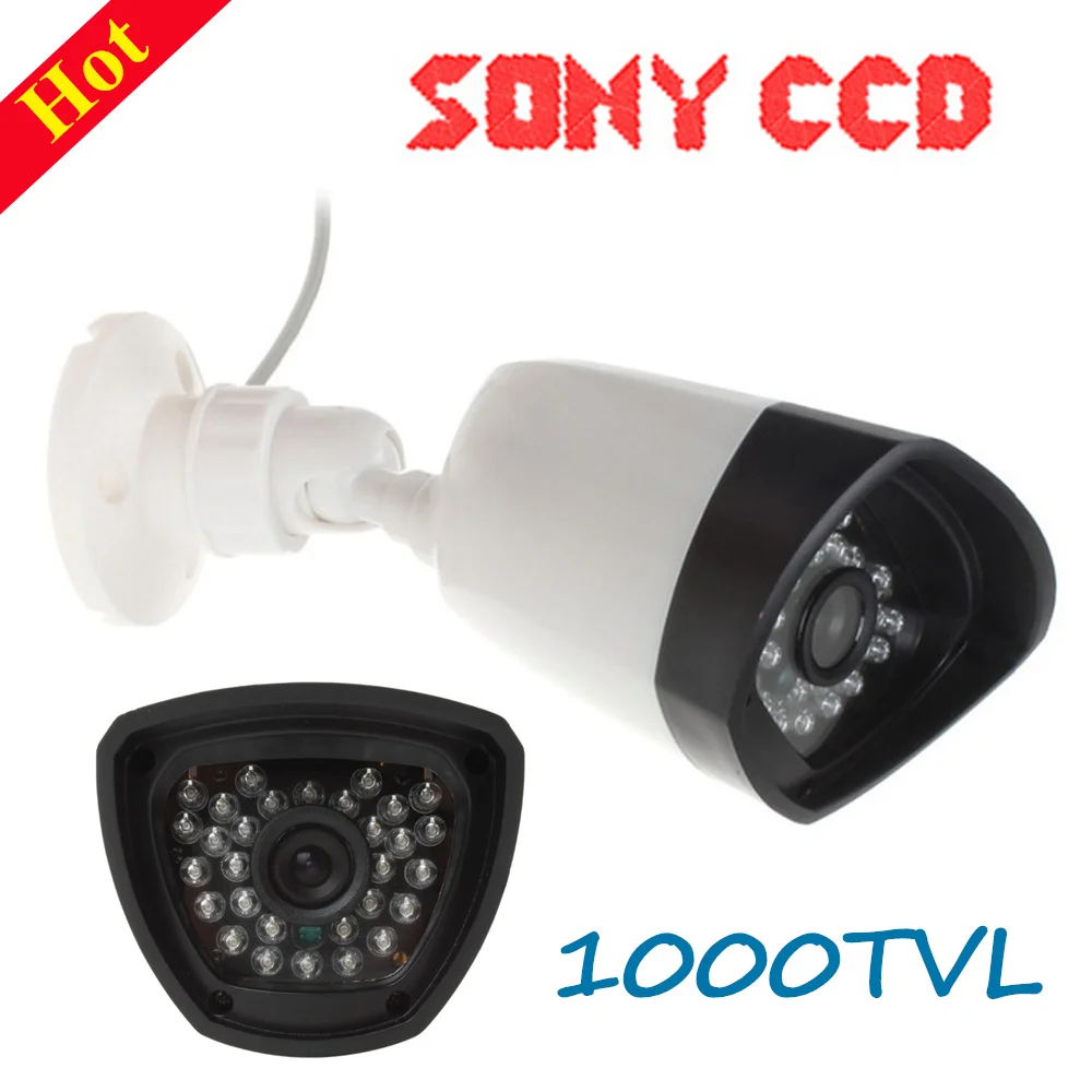 

1000TVL CCTV Camera Home Security Camera IP66 Waterproof Outdoor Surveillance Cameras with Night Vision IR-Cut