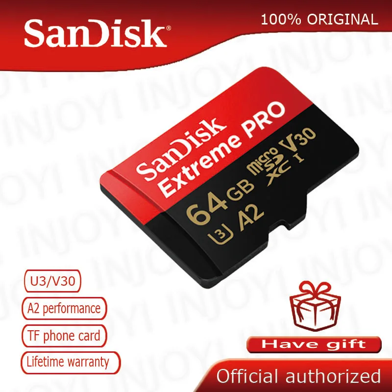 

Original SanDisk Extreme Pro microsd UHS-I Memory Card micro SD Card TF Card 95MB/s 16GB 32GB 64GB Class10 U3 cartao de memoria