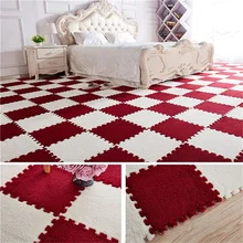 30*30 см, мягкий ворсистый ковер для гостиной, спальни, детей, детей, волшебный лоскутный коврик для малышей