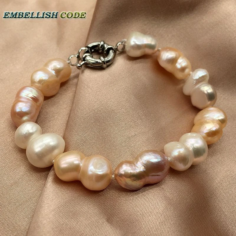 Cool Hot Cool Hot Feel Baroque Freshwater Pearl Bracelet Female Butter Cool Hot Cool Hot Feel Baroque Freshwater Pearl Bracelet Female Butter
