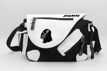 

Star Wars Darth Vader Stormtrooper Canvas Casual Zipper Shoulder Bag Crossbody Bags Schoolbags Messenger Bag Gift