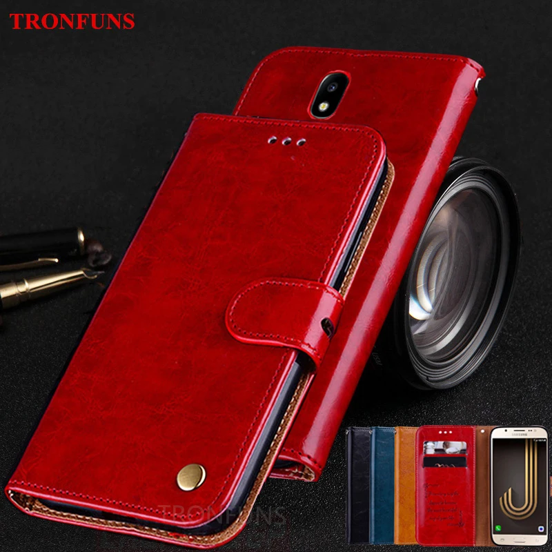 

Retro Luxury Leather Flip Case For Samsung Galaxy J7 Neo Nxt J701 J3 J5 J7 2017 Phone Case With Card Holder Cover Coque