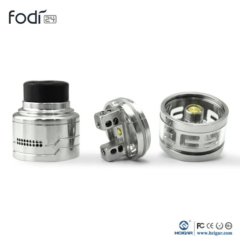 Оригинальный бак для сигарет HCigar Fodi 24 RDTA с двойной катушкой клиромайзер