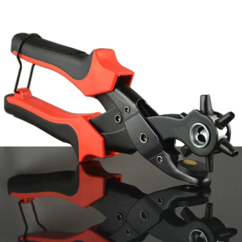 Buy New Multifunctional Revolving Belt Leather Hole