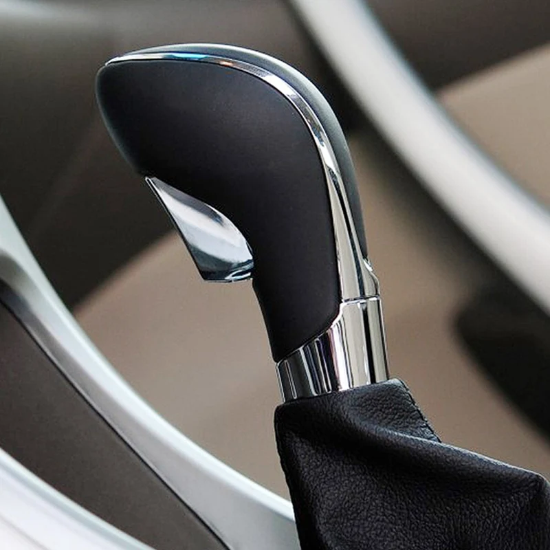 Black PU Leather Automatic Transmission Gear Shift Shifter Lever Knob for Opelin Gear Shift Black PU Leather Automatic Transmission Gear Shift Shifter Lever Knob for Opelin Gear Shift