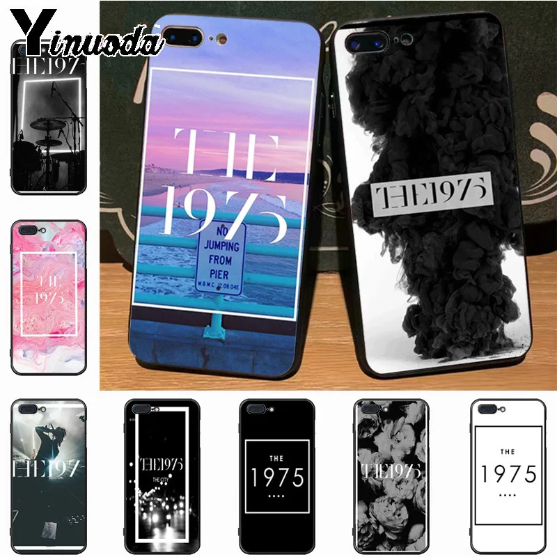 

Yinuoda the 1975 band music Unique Design Newest The Fashion phone Case for iPhone 7plus X 6 6S 7 8 8Plus 5S 11pro case