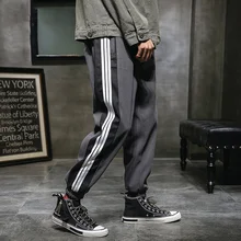 Men's Black Runner 2019 Men's Summer Pants Large Size Pants Pants Carpenter Workwear Streetwear Men's Sweatshirts Spring