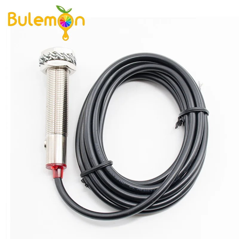 

2pcs/lot M12 Adjustable Infrared Photoelectric Switch Sensor NPN DC6-36V Normally Open