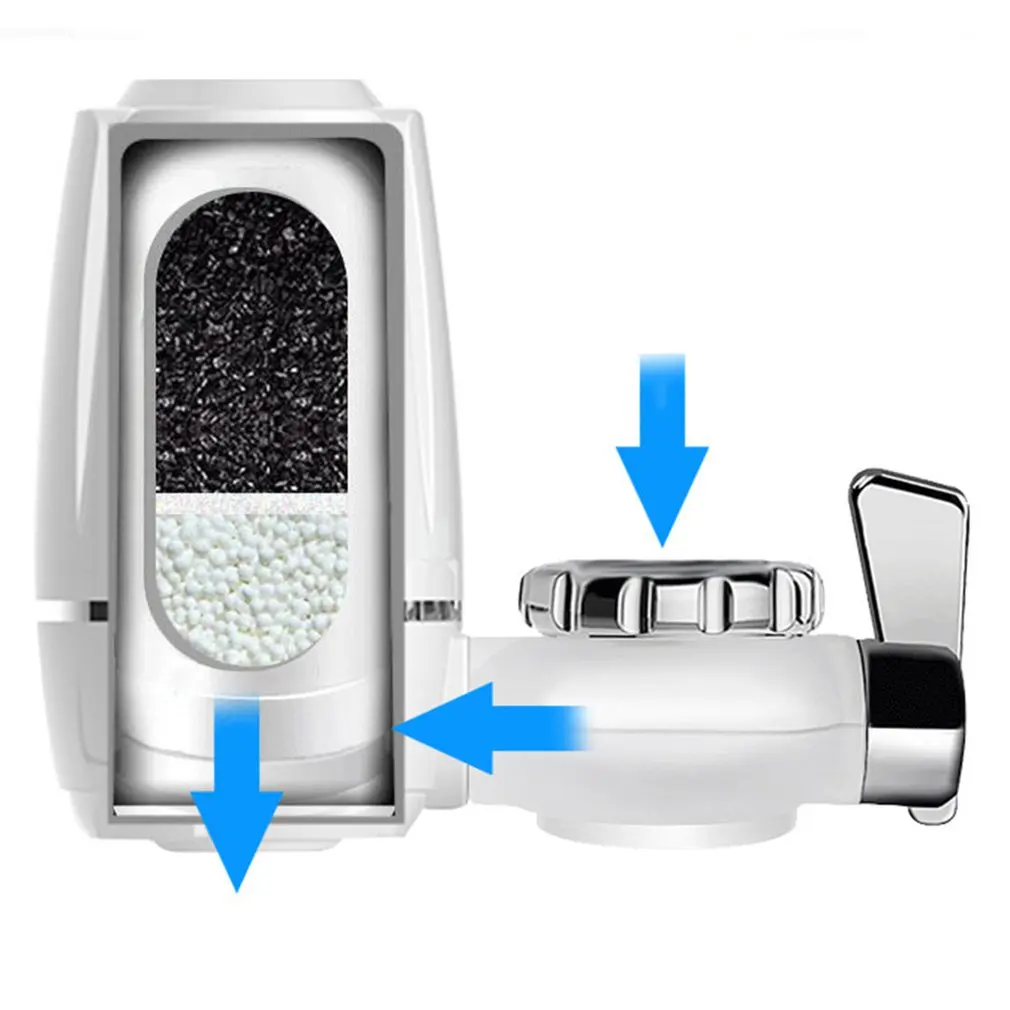 Домашний кран фильтр брызг водопроводный сопло очиститель воды медицинский камень Намагниченный кухонный фильтр для воды инструмент