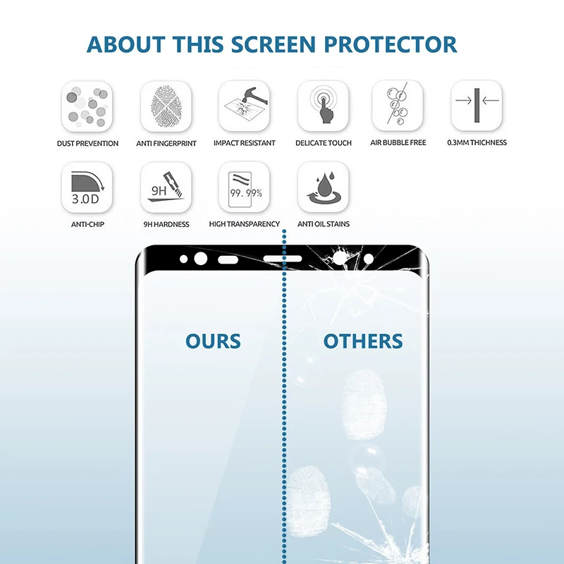 Suntaiho 3D note 9 Full Curved Tempered Glass For Samsung Galaxy Note 9 9H Screen Protector For Samsung Note 8 Protective Film Suntaiho 3D note 9 Full Curved Tempered Glass For Samsung Galaxy Note 9 9H Screen Protector For Samsung Note 8 Protective Film