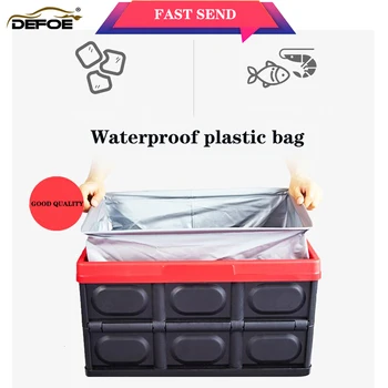 

car trunk storage Waterproof bag car storage bag storage box car organizer size 43*30*23 cm freeshipping