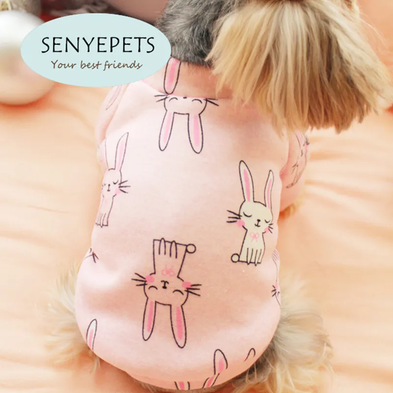 

Pet Dog Fashion Cute Animals Pattern Soft Coral Fleece Clothes Spring Summer Autumn Sweater For Small Dogs DC748