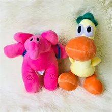 1pieces/lot 20cm Pocoyo doll plush elephant elle duck dog toy Children's toys Furnishing articles Children's gift 1pieces/lot 20cm Pocoyo doll plush elephant elle duck dog toy Children's toys Furnishing articles Children's gift