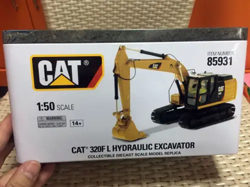 Литой мастеров Caterpillar CAT 320F L Гидравлический Экскаватор 1/50 масштаб металлические модели DM85931