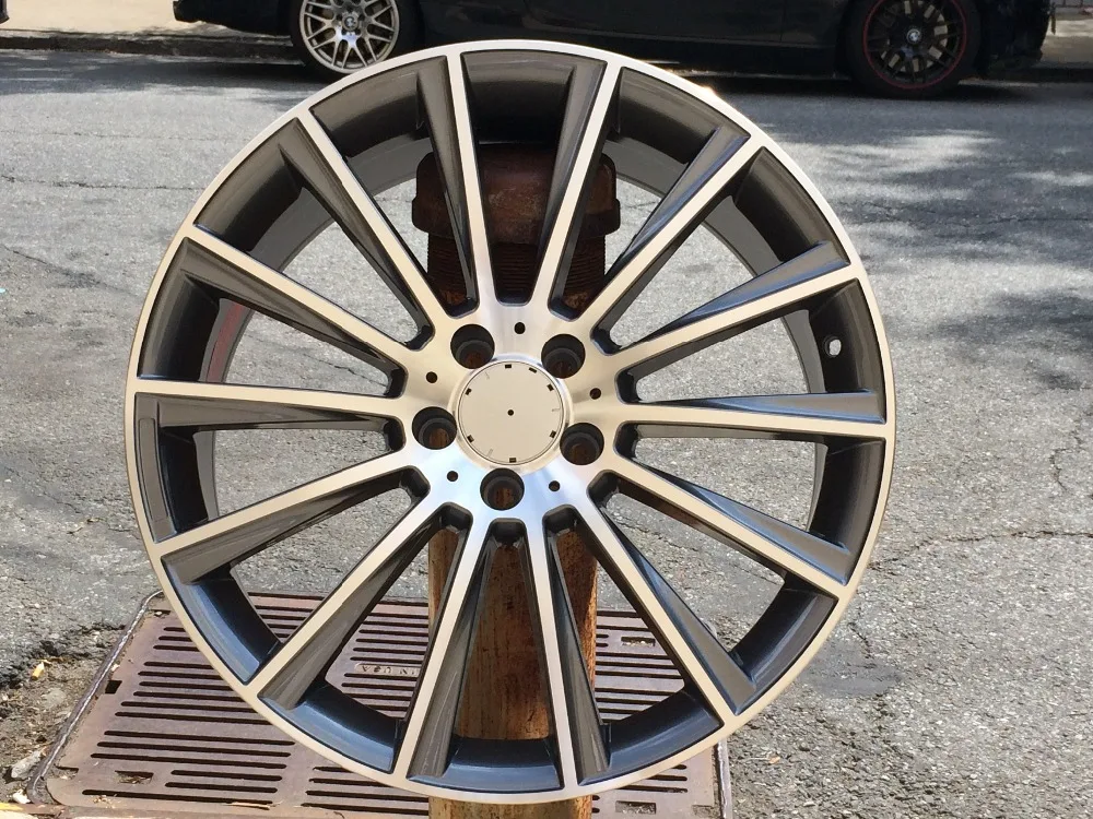 

4 New 19x9.5 Rims wheels ET 35mm CB 66.6mm Alloy Wheel Rims W813