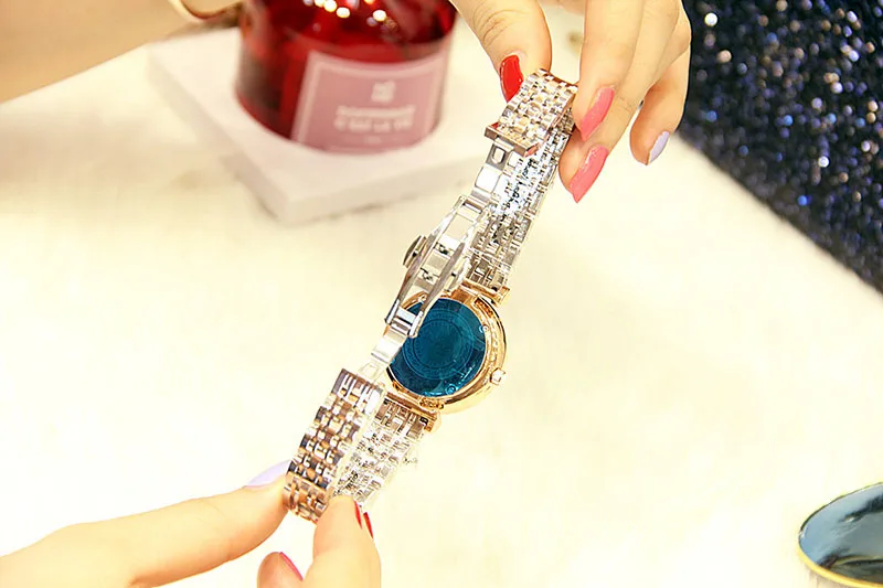 2019 Women Watches Luxury Brand Lady Woman Quartz Crystal Wrist Watch For Women Female Steel Ladies Wristwatch Relogio Feminino