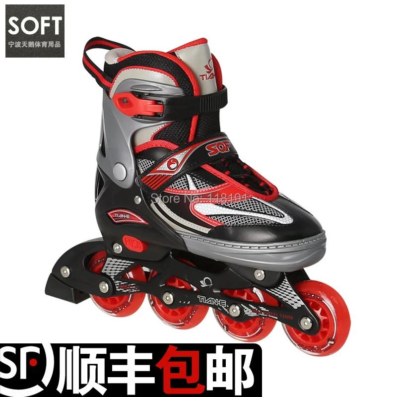 skating shoes red colour