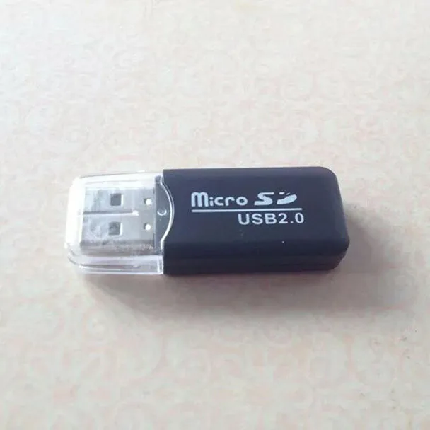 2 шт. кард-ридер для ноутбука USB 2,0 Micro SD SDHC TF флэш-карта памяти мини-адаптер Прямая поставка l1026#2