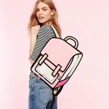 3D аниме сумка мультфильм для женщин и мужчин Рюкзак Школьная Сумка 3D стиль холст 2D путешествия Рисование книга Mochila для подростков