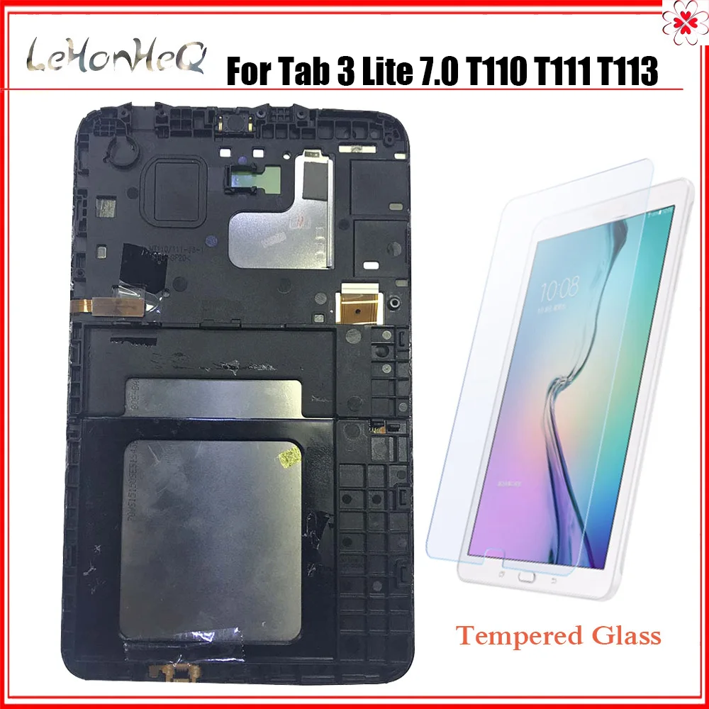 Для Samsung Galaxy Tab 3 Lite 7 0 T110 T111 T113 T116 T114 Сенсорная панель дигитайзер сборка ЖК дисплей