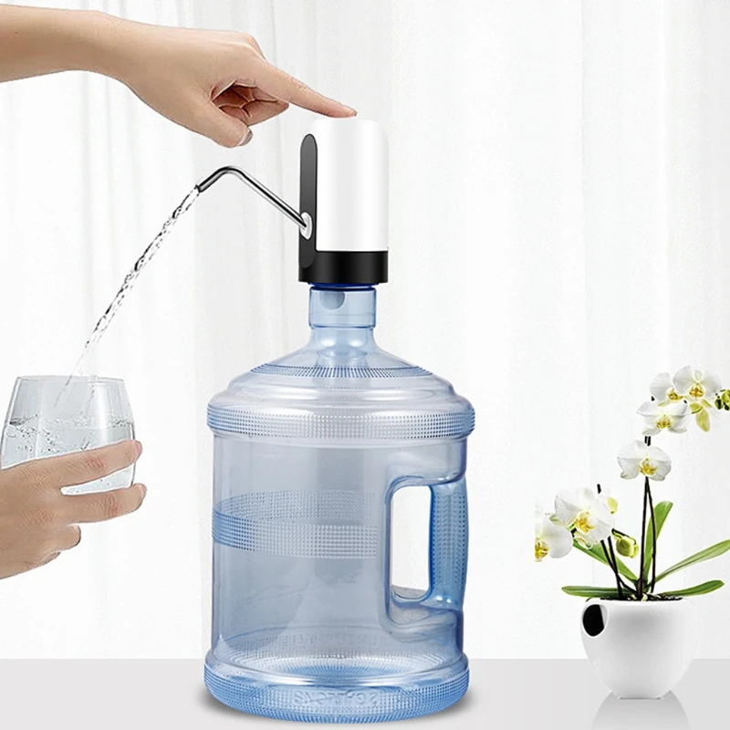 

Free_on Automatic Electric Portable Water Pump Dispenser Gallon Drinking Bottle Switch