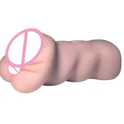 Jiuai мини карман киска Мужской мастурбатор для силикона Pussy Реалистичная Вагина мастурбатор игрушки для мужчин