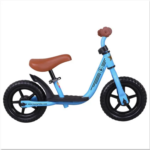 10/12 дюймовый детский двухколесный велосипед учится кататься на велосипеде игрушки для катания с подставкой для ног - Цвет: Sea Blue