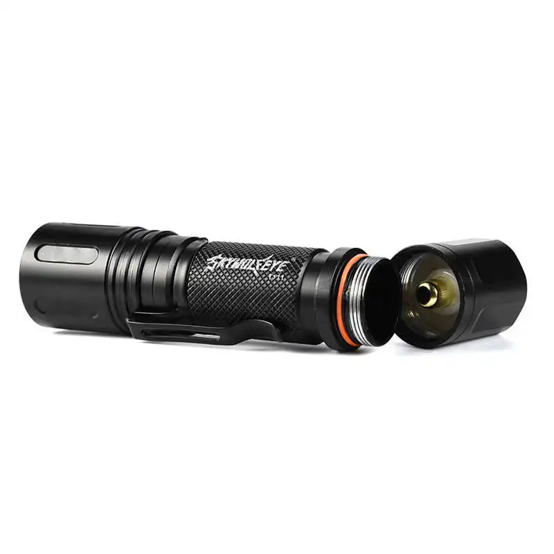 10000LM Zoomable Tactical Military LED 18650 Flashlight Torch Lamp Light powerful led flashlight torch flashlight t6 #4A30 (12)