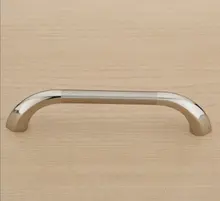 Modern Furniture Cupboard And Shoe Cabinet & Closet Door Knob Double color Boths Side In White ( C:C:128MM L:141MM )