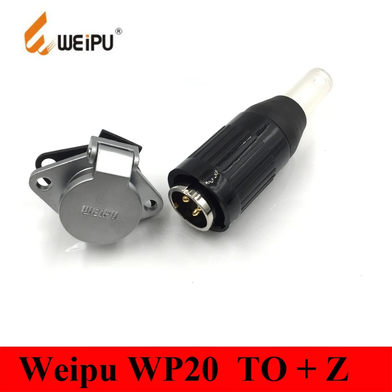

Original Weipu Connector WP20 TO + Z 2 3 4 5 7 9 12 Pin Cable Male Plug Female Socket Waterproof Dust Cap Car Power Connector