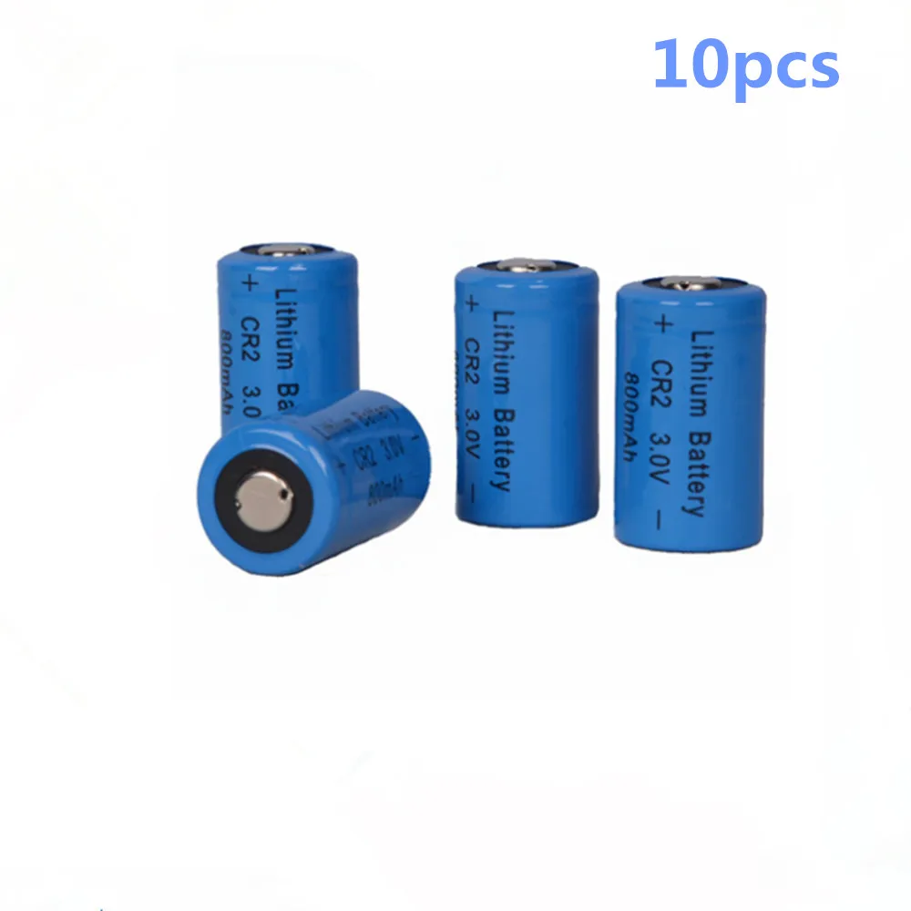 

10pcs/lot SHSEJA Battery CR2 800mah 3V lithium battery for GPS security system camera medical equipment camera lithium battery