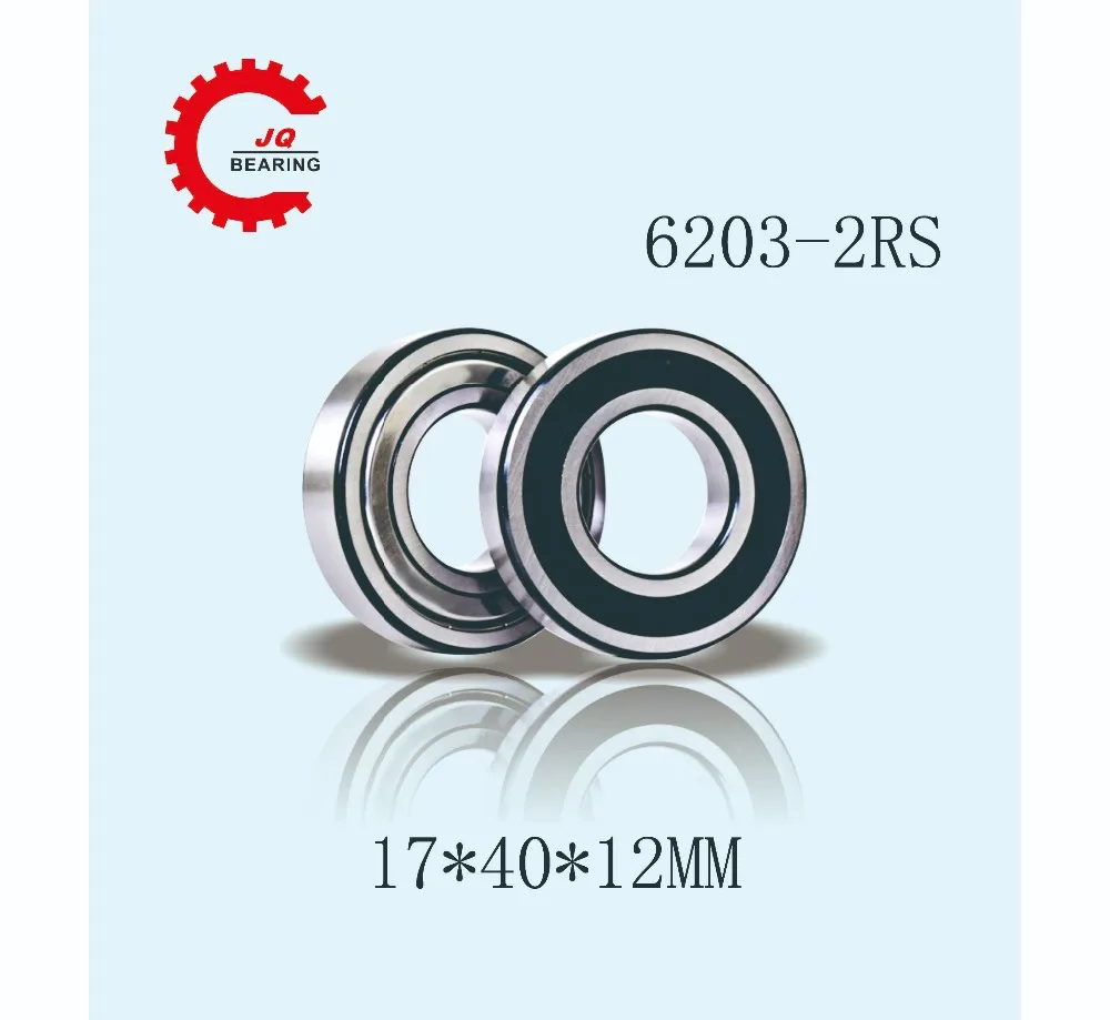 

JQ Bearings 6203 6203Z 6203ZZ 6203-2Z 17x40x12 Deep Groove Ball Bearing
