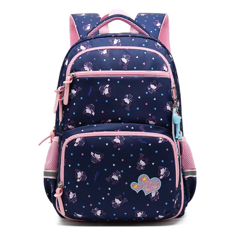 Новая вместительная школьная сумка с принтом маргаритки для девочек Детский