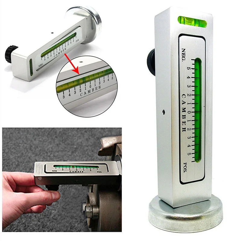 Adjustable Magnetic Gauge Tool For Car Truck Camber Castor Strut Four Wheel Positioner Alignment Gauge Tester Measure Tool (1)