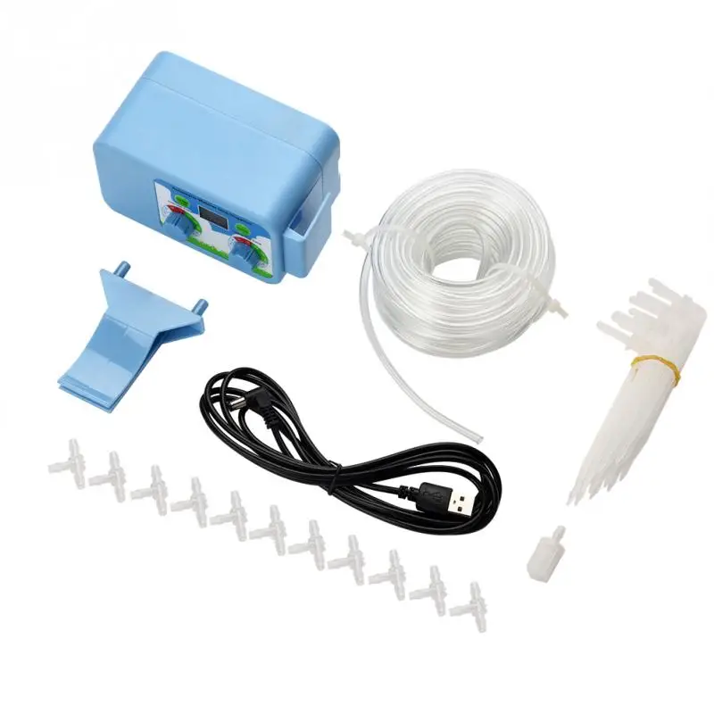 

9V Rain Sensor LCD Display Automatic Watering Timer Electronic Garden Irrigation Controller with Water Filter Kit