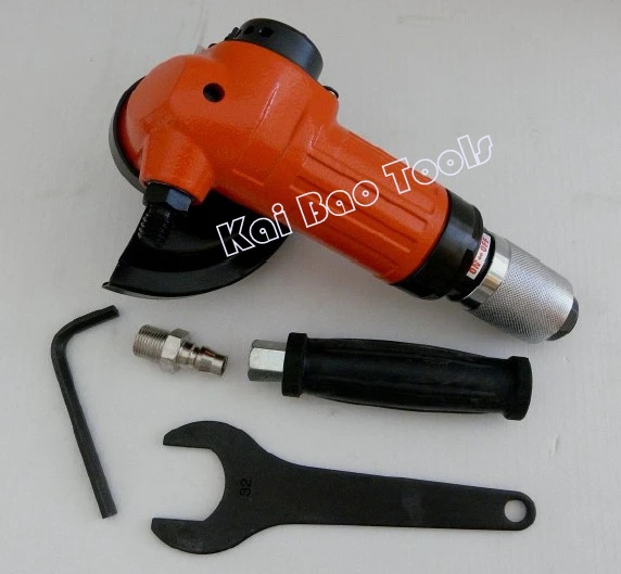 

5inch Air Angle Grinder FA-5C-4 Type 5`` Rolling Throttle Pneumatic Power Cut-Off Tools with Grinding Plate (KB-5C-4)