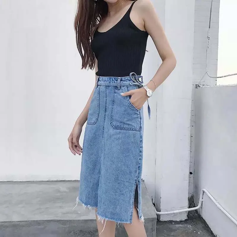 2018_Retro_casual_blue_skirts_long_denim_skirt_summer_xxxxxl_plus_size_for_women_woman_clothing_sexy_jeans_knee_length_A_line_5