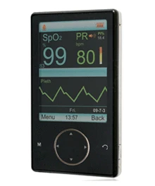 

CMS60F Handheld Pulse Rate Oxygen Blood SPO2 Color TFT touch Screen Oximeter USB port oximetro de pulso