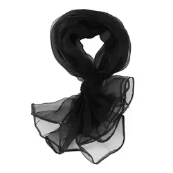 Милая модная простая квадратная шифоновая повязка на голову шарфы 70 см x 70 см