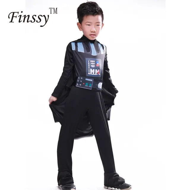 Darth Vader kostium dla dzieci Darth Vader kombinezon czarne ubranie z Cape Christmas Holiday Cosplay dla chłopców dziewcząt tanie tanio Kostiumy Star Wars Cospaly Chłopcy Spodnie Poliester Film i TELEWIZJA Zestawy Finssy Mask Darth Vader kostium dla dzieci Darth Vader kombinezon czarne ubranie z Cape Christmas Holiday Cosplay dla chłopców dziewcząt tanie tanio Kostiumy Star Wars Cospaly Chłopcy Spodnie Poliester Film i TELEWIZJA Zestawy Finssy Mask