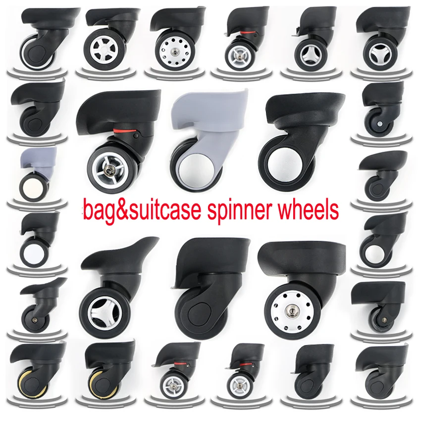 Trolley bag luggage travel universal wheels aircraft wheels luggage