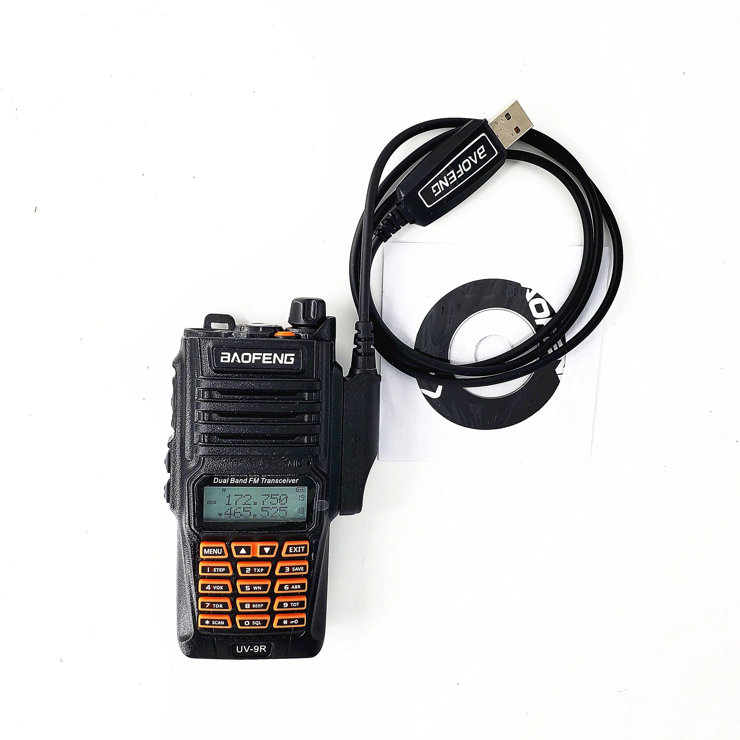 Водонепроницаемый USB кабель Baofeng для программирования CD дисков BaoFeng UV XR 9R Plus A 58 GT 3WP