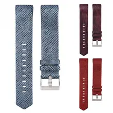 Из натуральной кожи запястье умный трекер наручные замена ремешок для Fit бит заряда 2