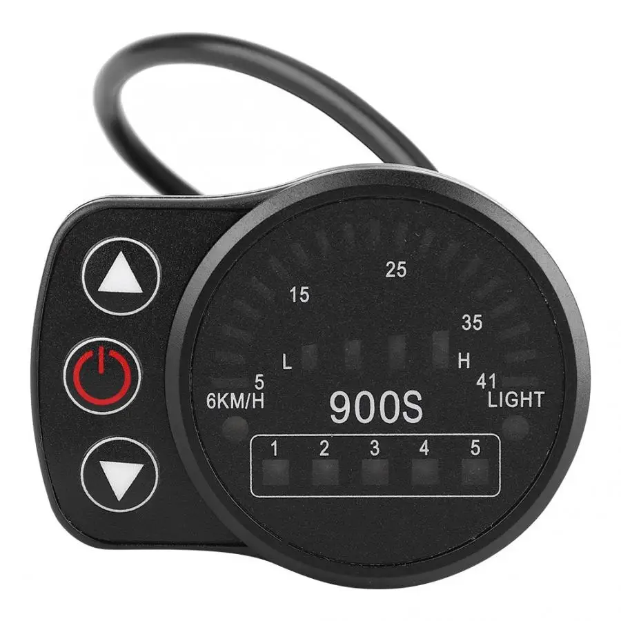 Умный дисплей KT 900S для электровелосипеда с индикатором источника питания