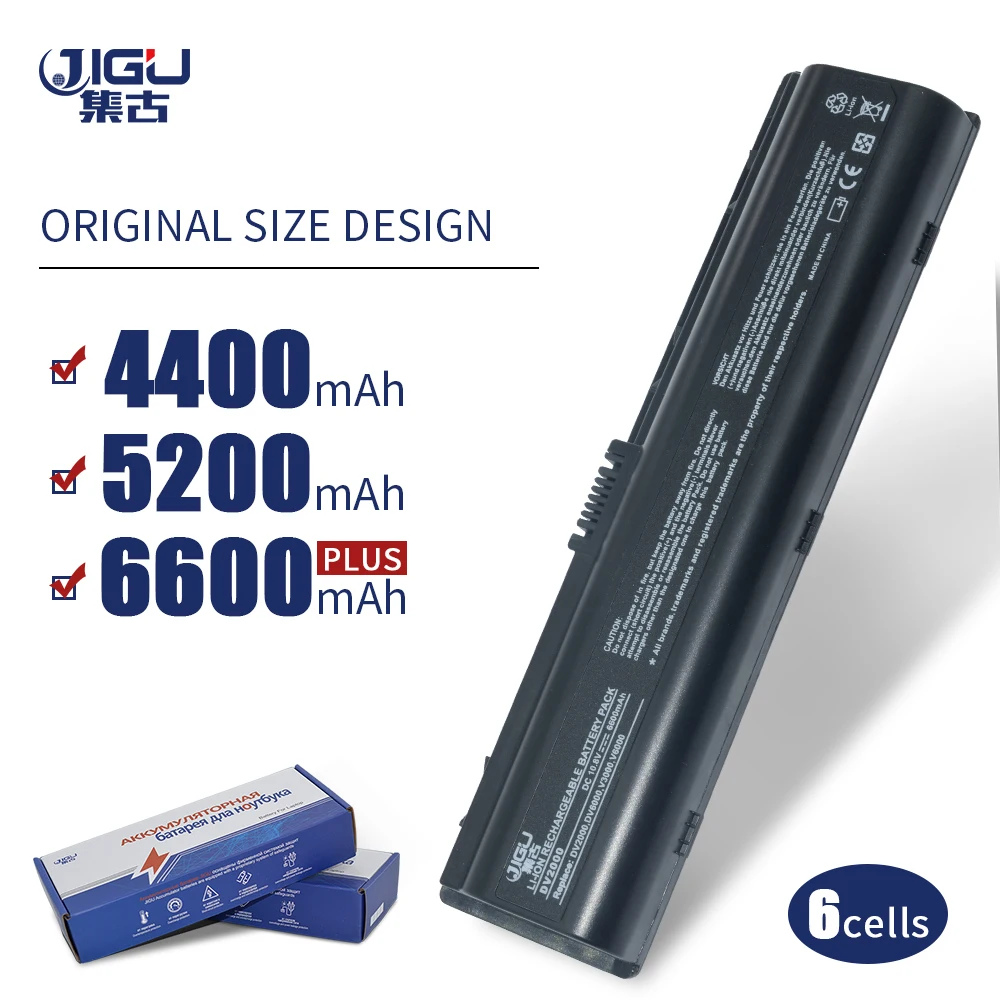 Новый аккумулятор JIGU для ноутбука HP COMPAQ Presario C700 V3000 F500 DV2000|battery for hp|new laptop batterylaptop