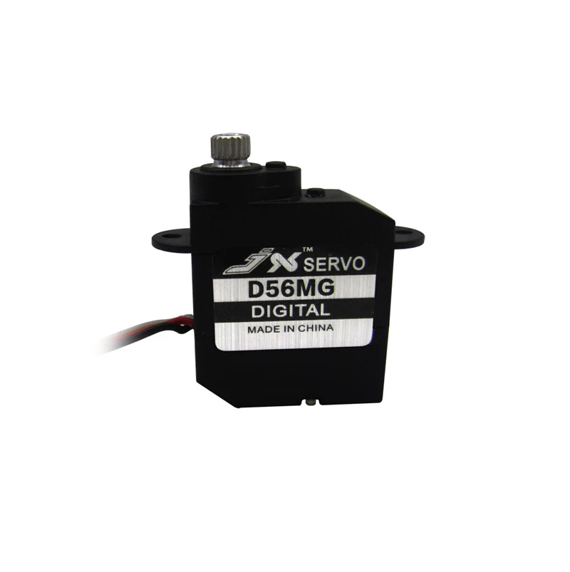 

1PC Helicopter JX Servo D56MG 5.6g Digital Coreless Cup Rudder Metal Tooth Micro Steering Gear for RC Fixed Wing DIY Accessories