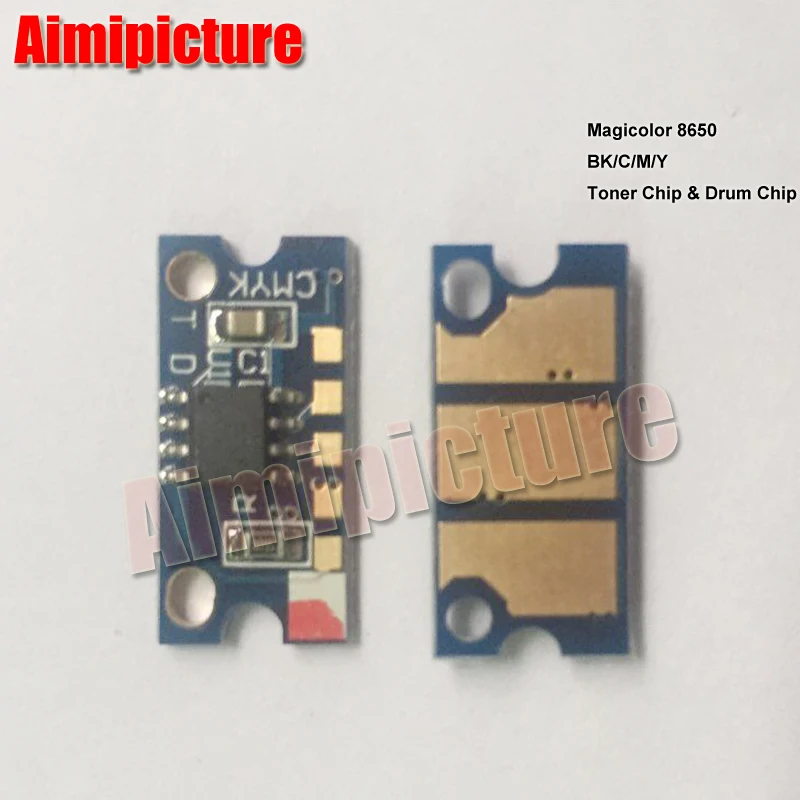 A0DE03G A0DE0JG A0DE0DG A0DE07G Drum Unit Chip for Konica Minolta Magicolor 8650 Imaging 12PCS/LOT | Компьютеры и офис