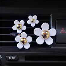 Автомобиль многоцветковые цветок воздуха на выходе Ароматный Духи клип освежитель воздуха, диффузор